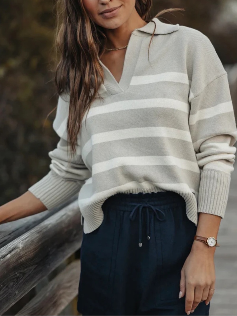 THE NORMAL BRAND BAY POINT SWEATER XL